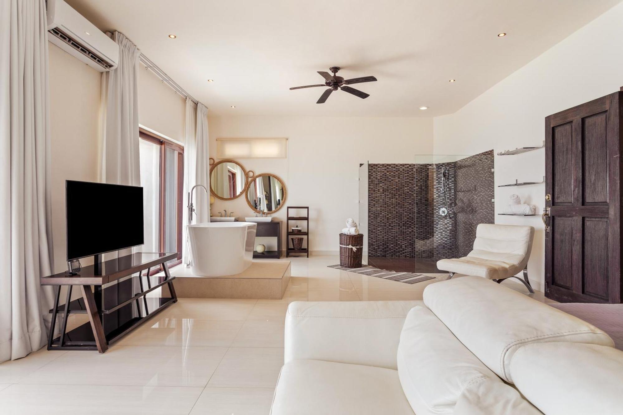 Casa Javi- Ocean Front Located Mid Isla Mujeres Villa Luaran gambar