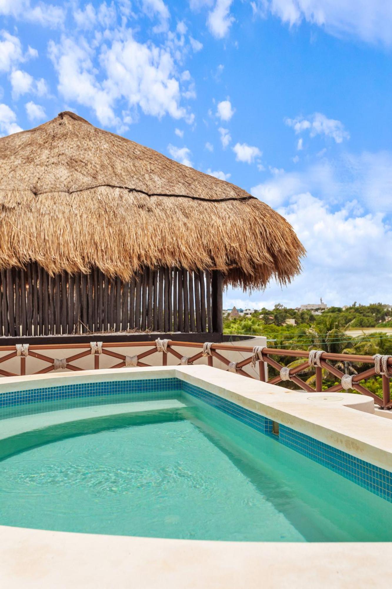 Casa Javi- Ocean Front Located Mid Isla Mujeres Villa Luaran gambar